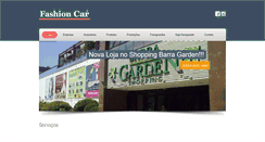 Desktop Screenshot of fashioncar.com.br